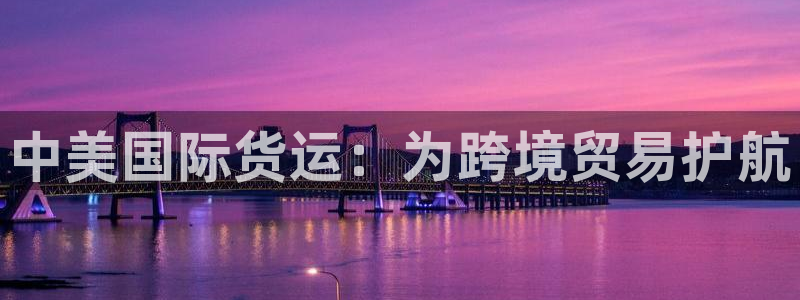 z6尊龙凯时旗舰厅首页：中美国际货运：为跨境贸易护航