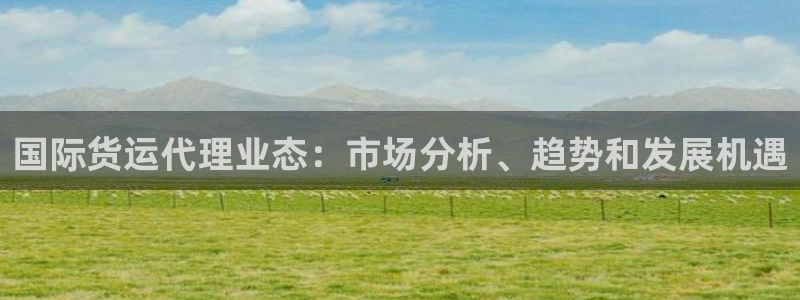 尊龙ag：国际货运代理业态：市场分析、趋势和发展机遇