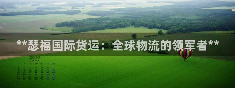 尊龙一人生就是搏：**瑟福国际货运：全球物流的领军者**