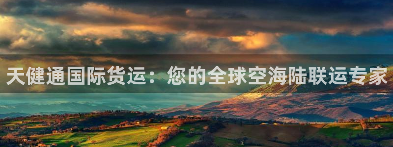 尊龙体育正规么：天健通国际货运：您的全球空海陆联运专家