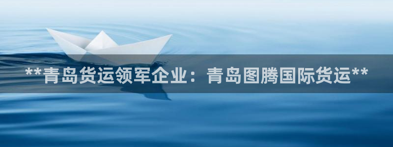 尊龙人生就是博一下下：**青岛货运领军企业：青岛图腾国际