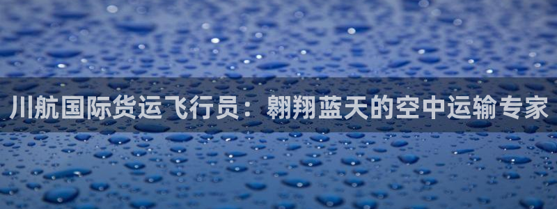 尊龙人生就是博中国区：川航国际货运飞行员：翱翔蓝天的空中